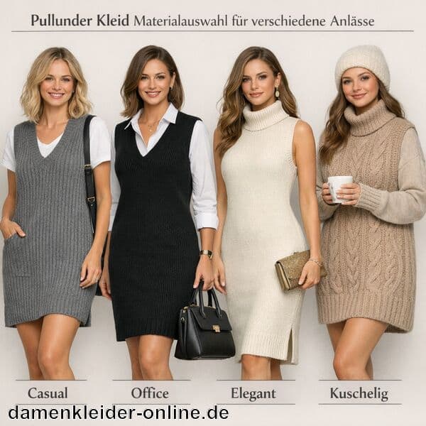 Pullunder Kleid Damen