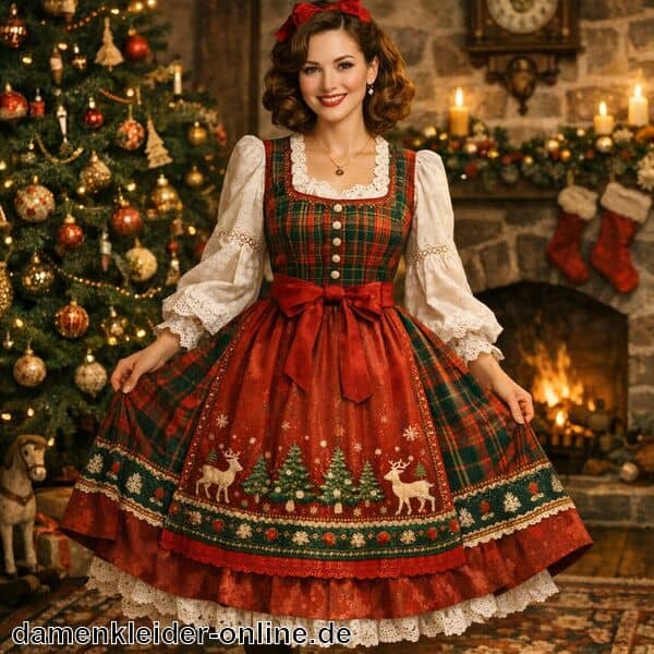 Vintage Weihnachtskleid