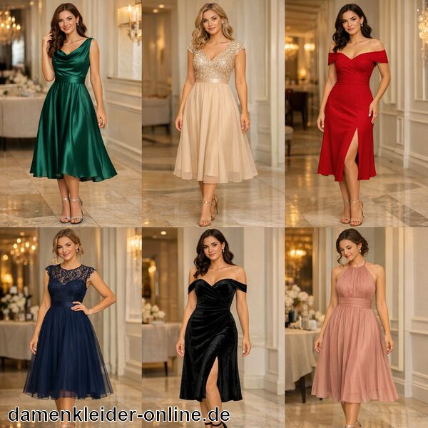 Abendkleid Midi