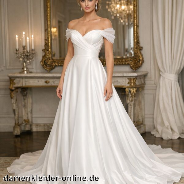 Abendkleid Weiß
