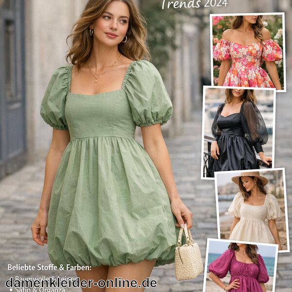 Ballonkleid Damen