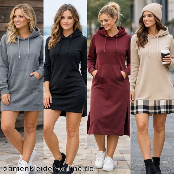 Hoodiekleid Damen