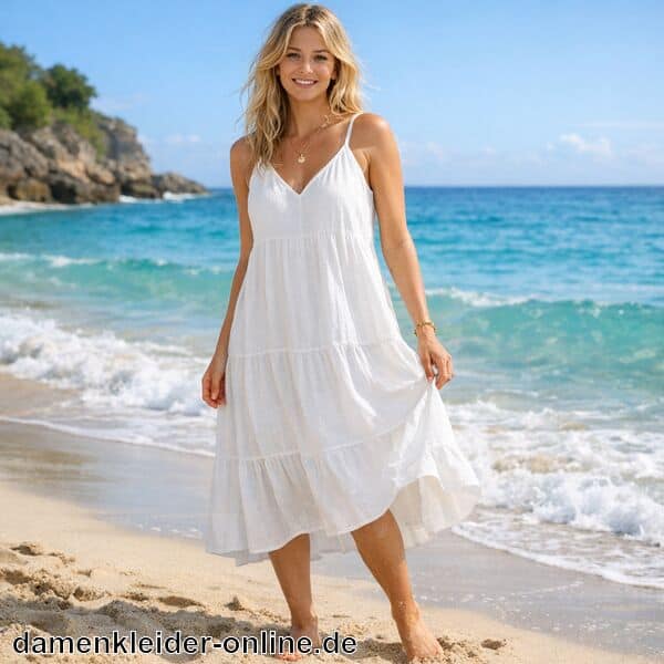 Strandkleid aus Baumwolle