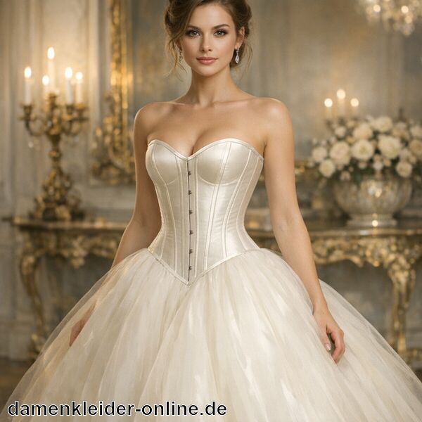Ballkleid mit Korsett