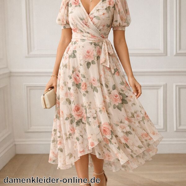 Glitzer Corsage Kleid