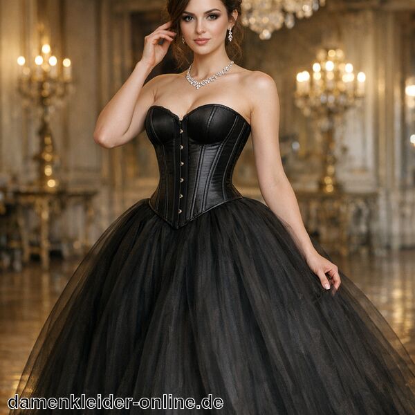 Ballkleid mit Korsett