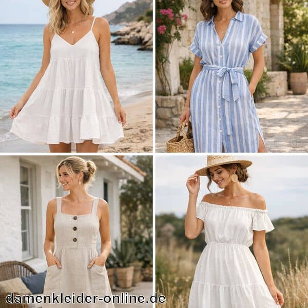 Leichte Sommerkleider Leinen