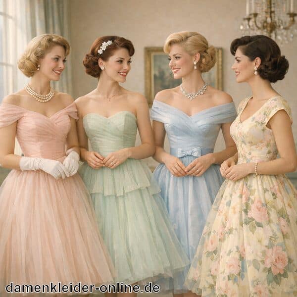 Abendkleider 50er Stil