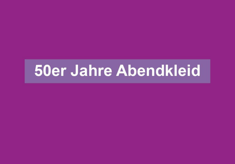 50er Jahre Abendkleid