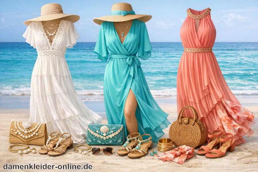 Accessoires passend zum Look - Edle Strandkleider
