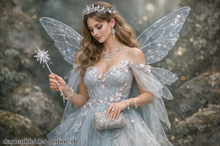 Stilvolle Accessoires passend kombinieren - Feenkleid Damen