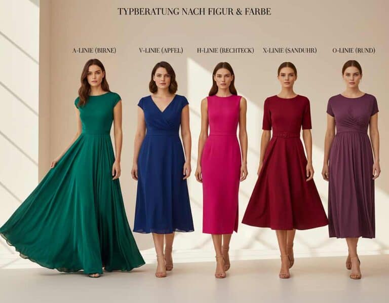 Welches Kleid steht mir wirklich? Typberatung nach Figur und Farbe