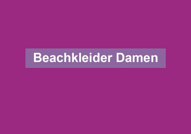 Beachkleider Damen