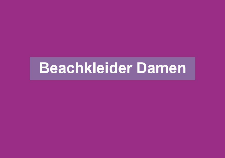 Beachkleider Damen