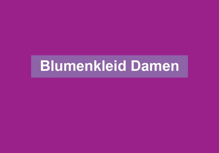 Blumenkleid Damen