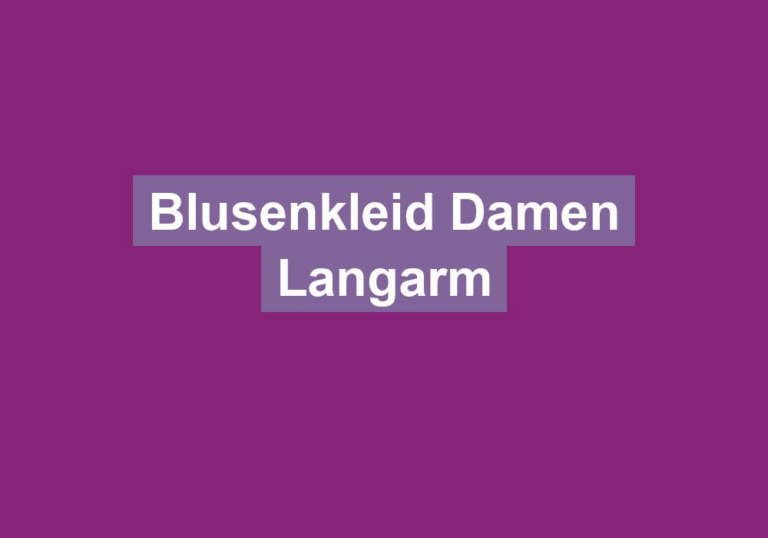Blusenkleid Damen Langarm