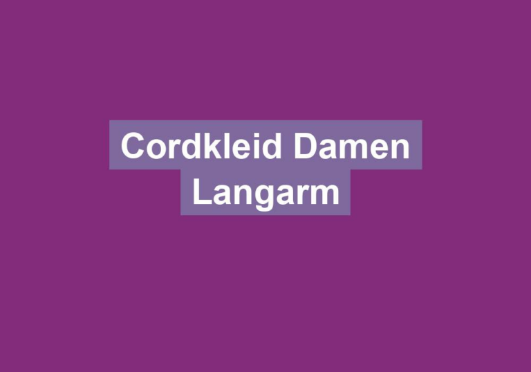 Cordkleid Damen Langarm