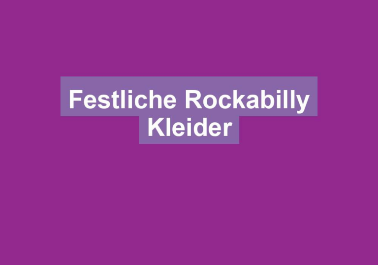 Festliche Rockabilly Kleider