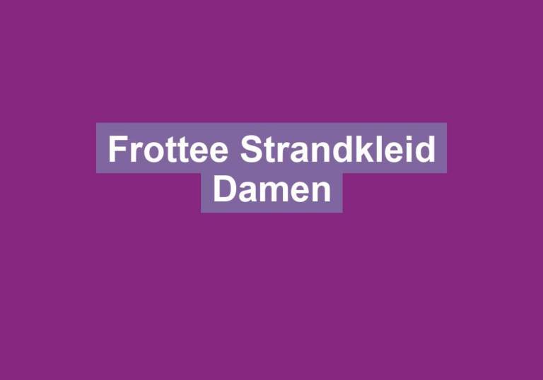 Frottee Strandkleid Damen