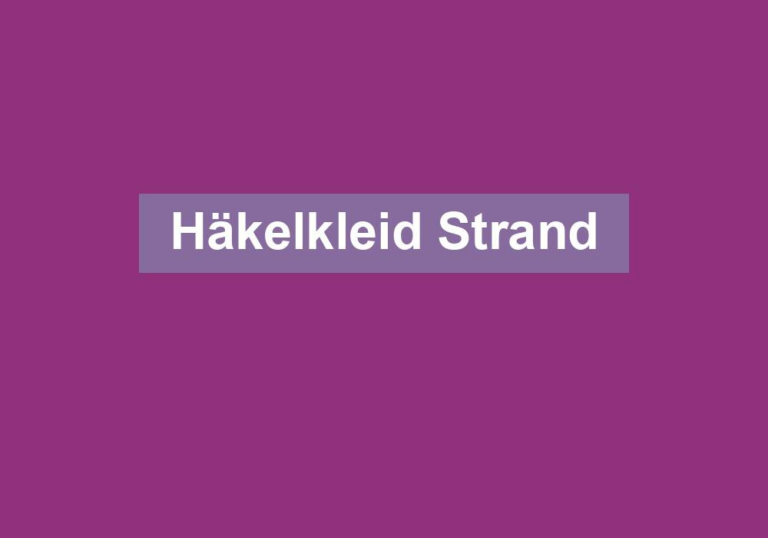 Häkelkleid Strand