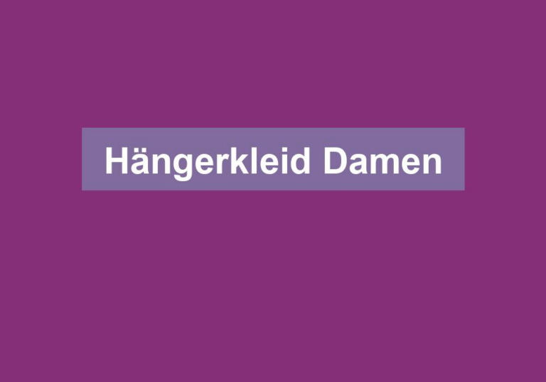 Hängerkleid Damen