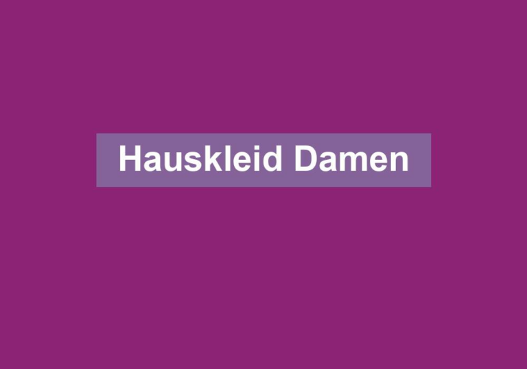 Hauskleid Damen