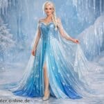 Eiskönigin Kleid Damen
