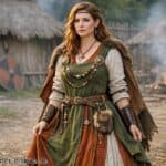 Wikinger Kleid Damen