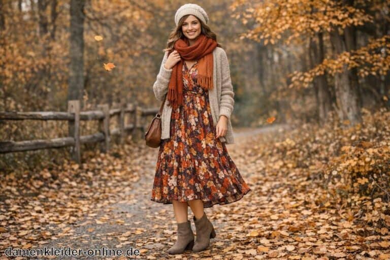 Herbstkleid Damen