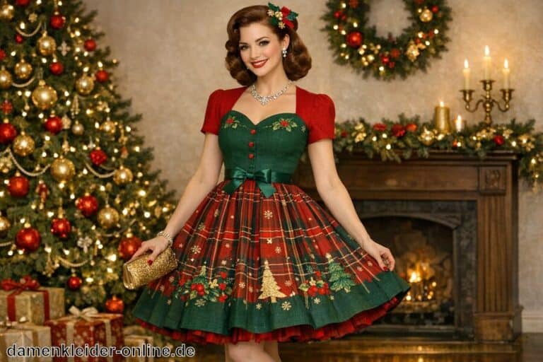 Retro Weihnachtskleid
