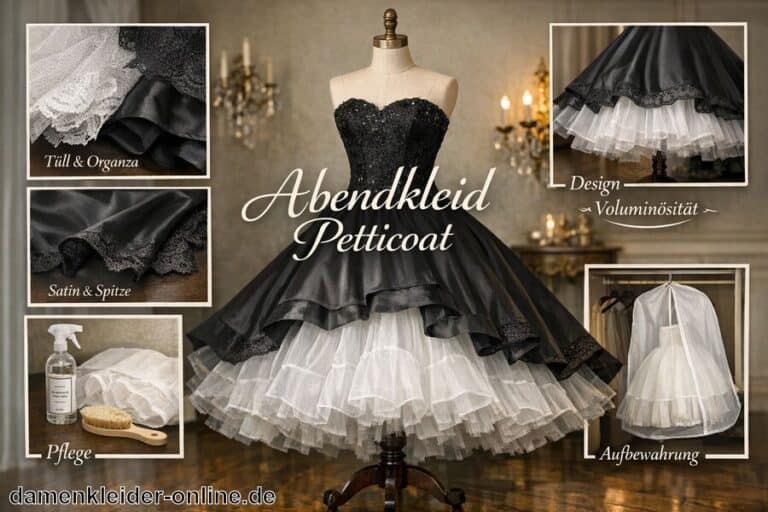 Abendkleid Petticoat