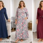 Hauskleid Damen Lang