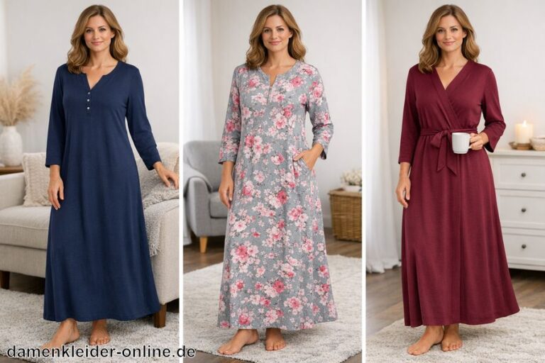 Hauskleid Damen Lang