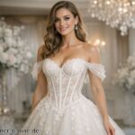 Korsett Hochzeitskleid