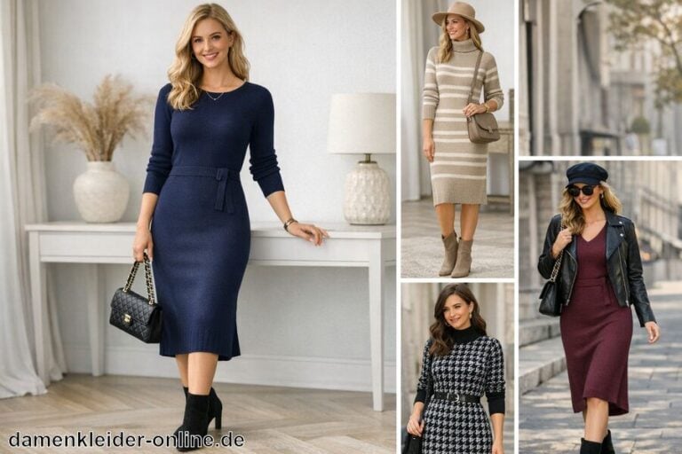 Feinstrickkleid für Damen