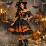 Halloween Kleid Damen