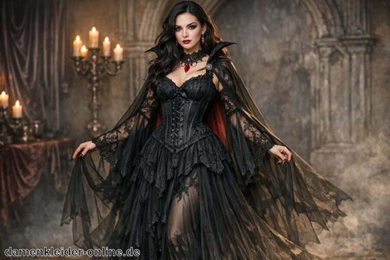 Vampir Kleid Damen