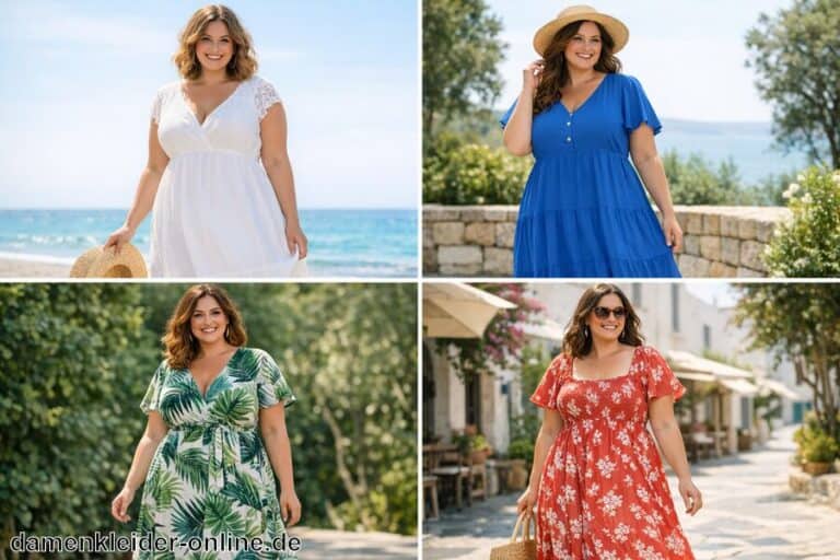 Luftige Sommerkleider für Mollige