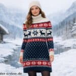 Norweger Pullover Kleid