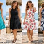 Neckholder Strandkleid