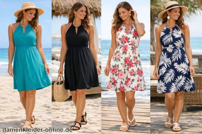 Neckholder Strandkleid