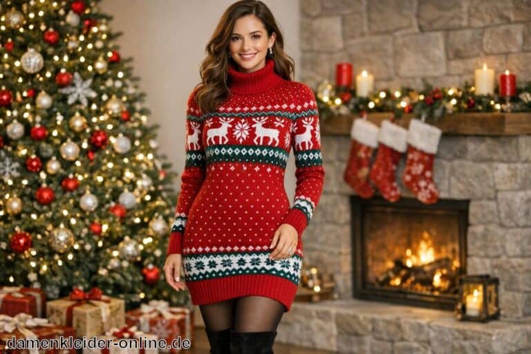 Pulloverkleid Weihnachten