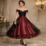 Abendkleid mit Petticoat