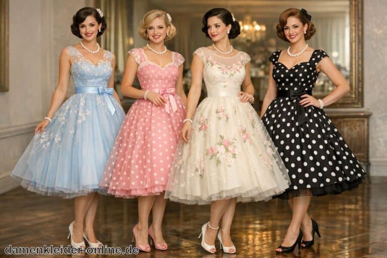 Abendkleider 50er Stil