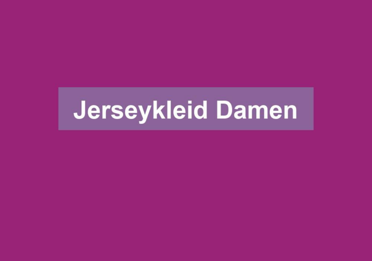 Jerseykleid Damen