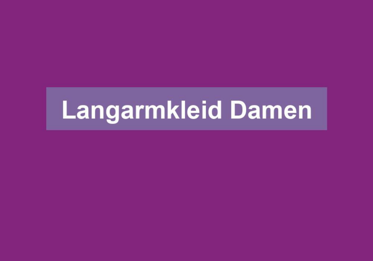 Langarmkleid Damen