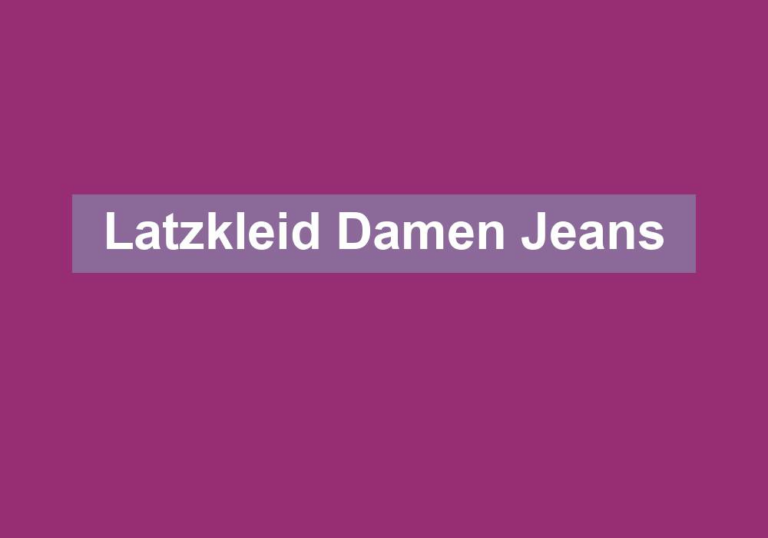 Latzkleid Damen Jeans