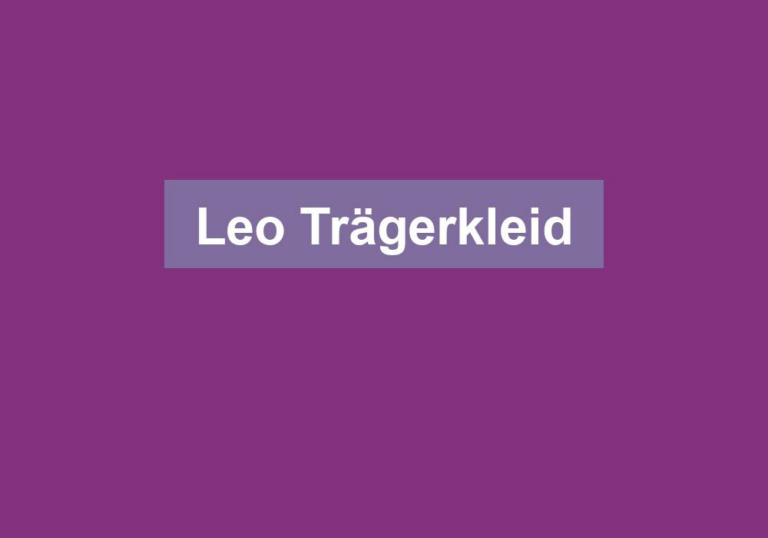 Leo Trägerkleid