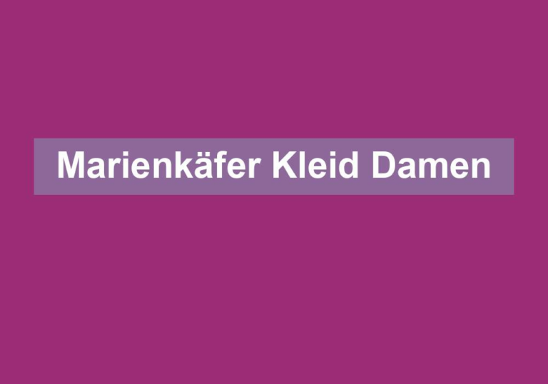 Marienkäfer Kleid Damen