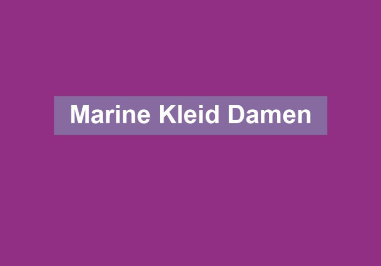 Marine Kleid Damen